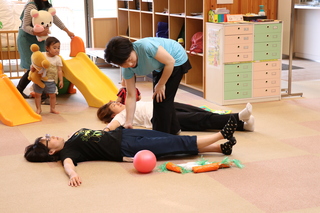 体操の様子