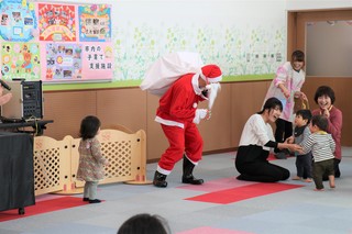 サンタさんの様子