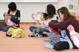 親子の様子