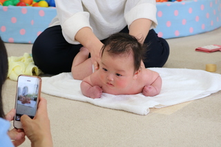 赤ちゃんの様子