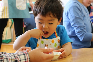 食事の様子