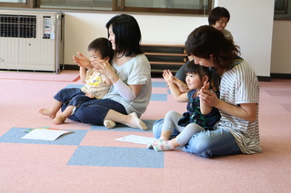 親子の様子