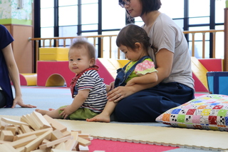 親子の様子