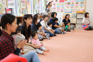 親子の様子