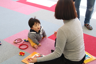 親子の様子