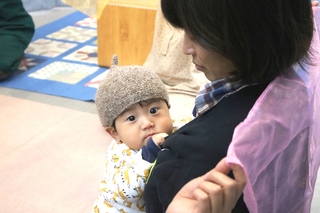親子の様子