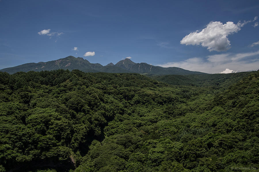 07.高原大橋からの八ヶ岳と川俣川渓谷 03