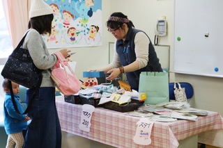 出店者とのふれあい